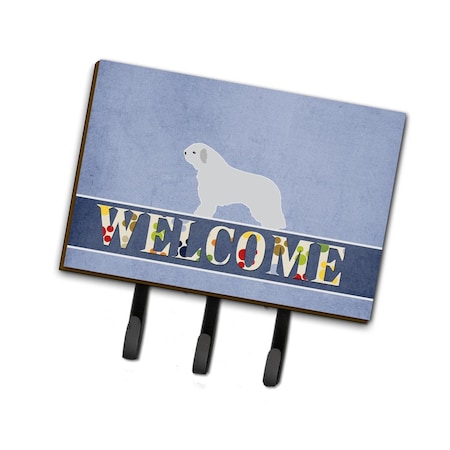 Carolines Treasures Spanish Water Dog Welcome Leash or Key Holder BB5519TH68